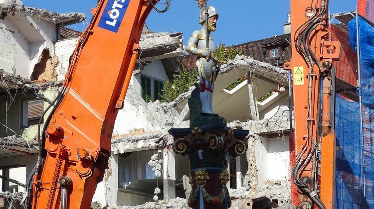 Verzögerung beim Abriss: Geschäfte in Luzerner Altstadt leiden