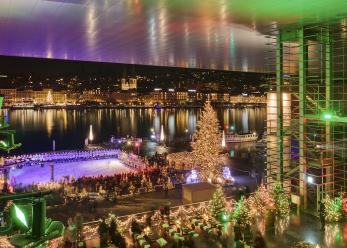 Winterzauber auf der Luzerner Terrasse im KKL Luzern