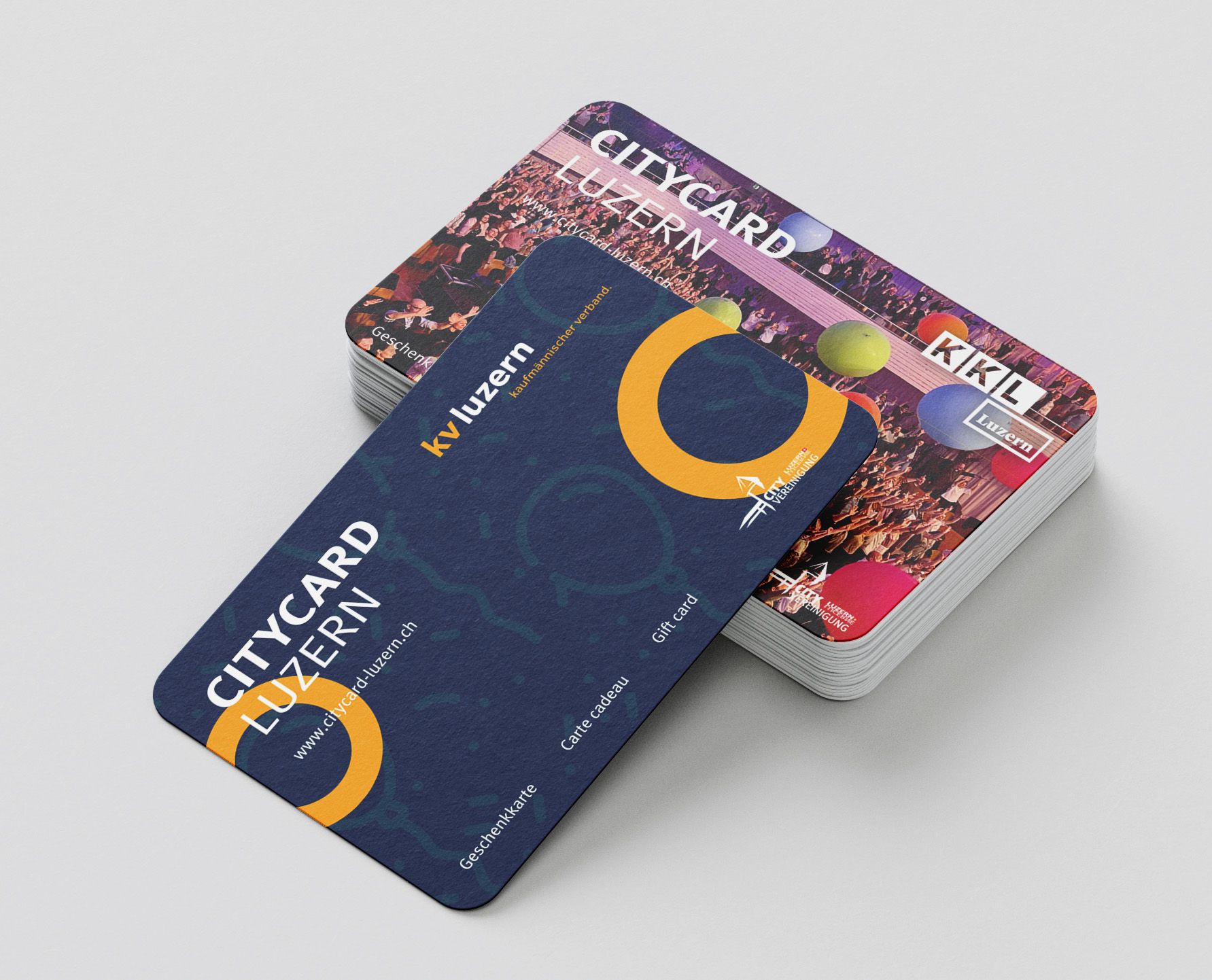 City Vereinigung Luzern CityCard Branding