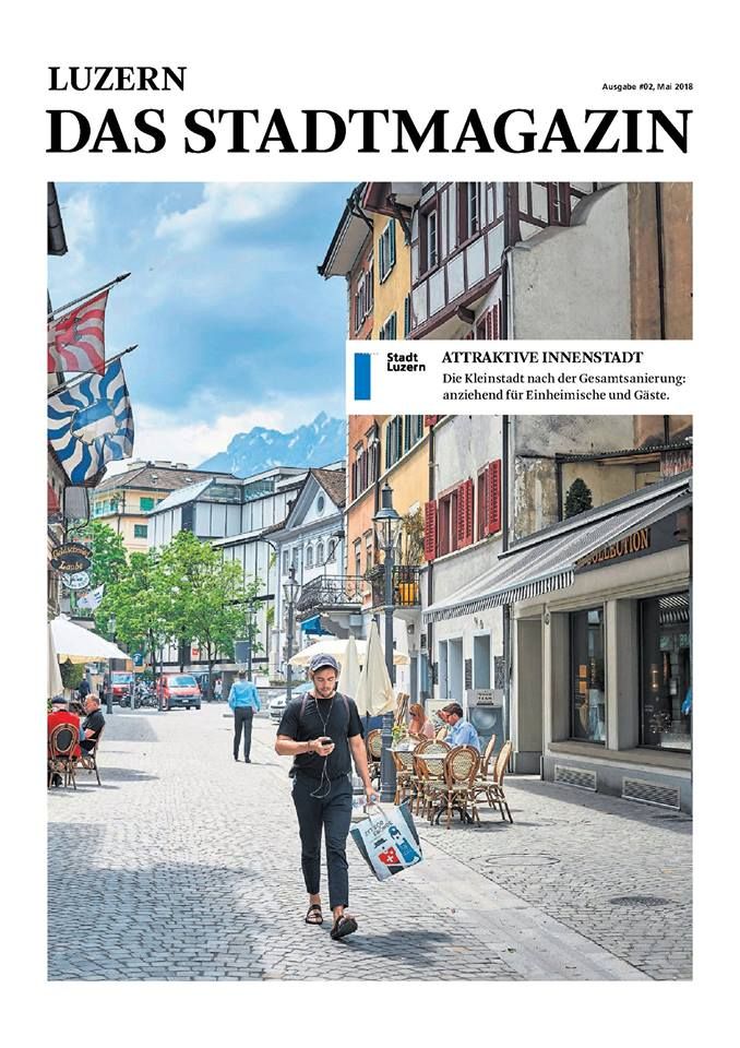 Eine attraktive Innenstadt im «Stadtmagazin» 2/2018